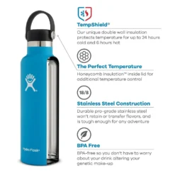 Hydro Flask 18 Oz Standard Mouth Flex Cap -Fashion Bags 7cc935 51a91714bd6d475994f04fe0e5589c6amv2