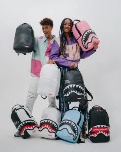 Sprayground Shark Central 2.0 Black DLXV Backpack -Fashion Bags 7cc935 64c54deac9604570b1e7c849e942ce27mv2